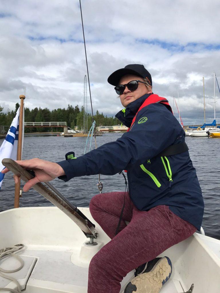 Tuomas purjeilla